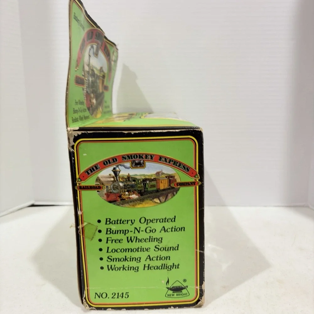 Vintage The Old Smokey Express Railroad Company Locomotive.  #2145. Train